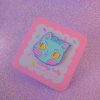 candy pastel cat animal soft enamel pin