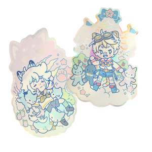 bennett razor genshin impact stickers