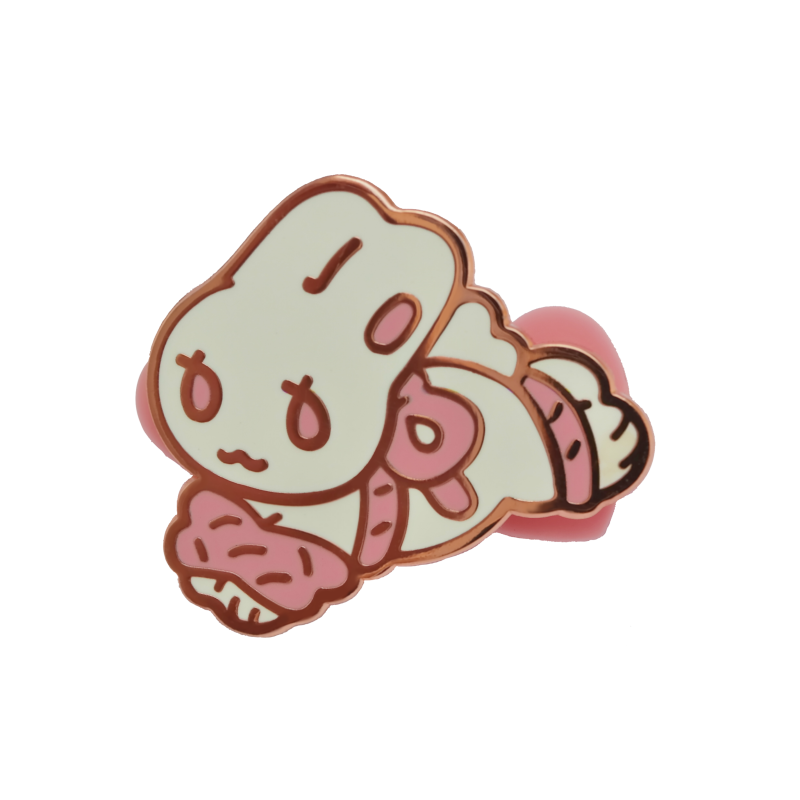 Rope Bunny Enamel Pin