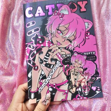 catboy sticker book