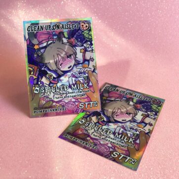 Spilled Milk Sticker