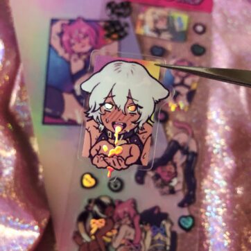 R18 Adults Only  Sticker Sheet