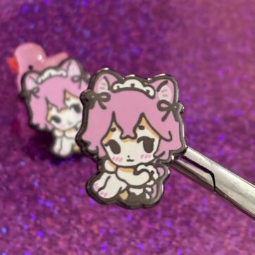 Cat Maid Pin